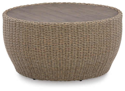 Danson Outdoor Coffee Table with 2 End Tables