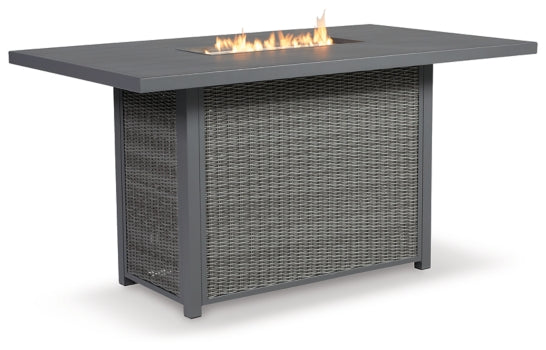 Palazzo Outdoor Fire Pit Table and 4 Chairs