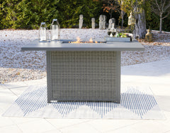 Palazzo Outdoor Bar Table with Fire Pit