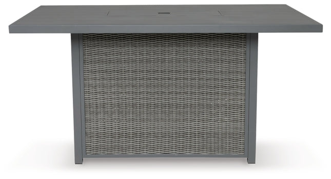 Palazzo Outdoor Bar Table with Fire Pit