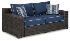 Grasson Lane Loveseat with Cushion - The Bargain Furniture