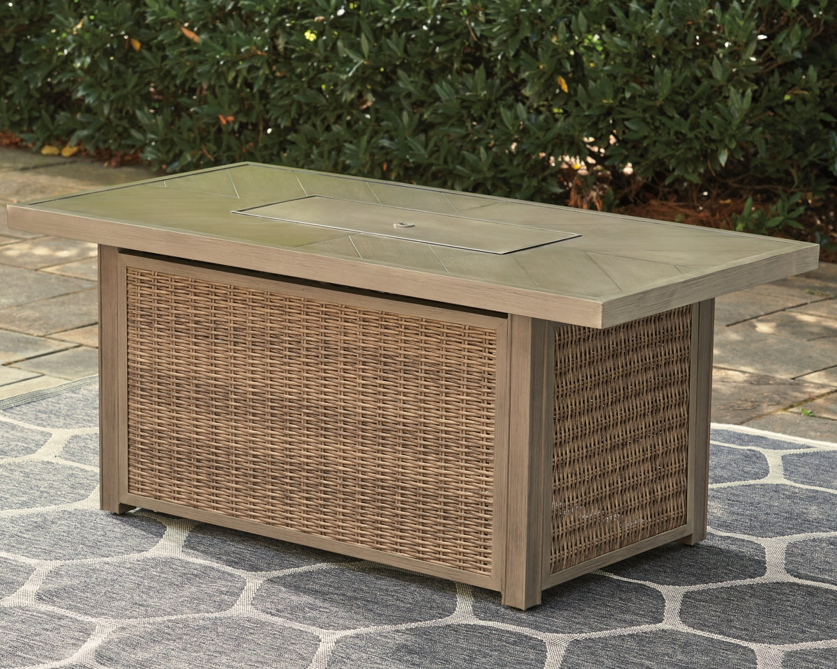 Beachcroft Fire Pit Table - The Bargain Furniture