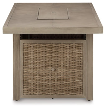Beachcroft Fire Pit Table - The Bargain Furniture