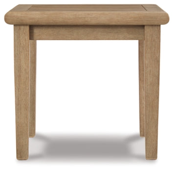 Gerianne Outdoor Coffee Table with 2 End Tables