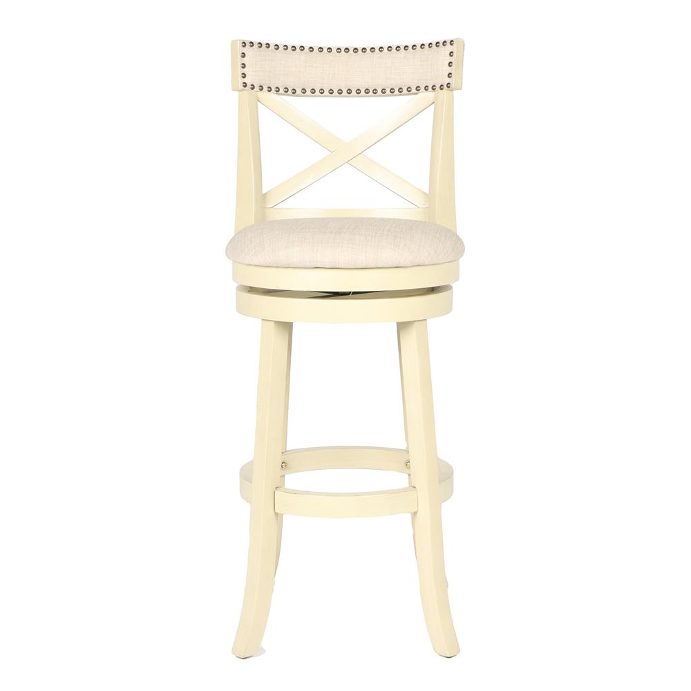 YORK 29" BAR STOOL-WHITE