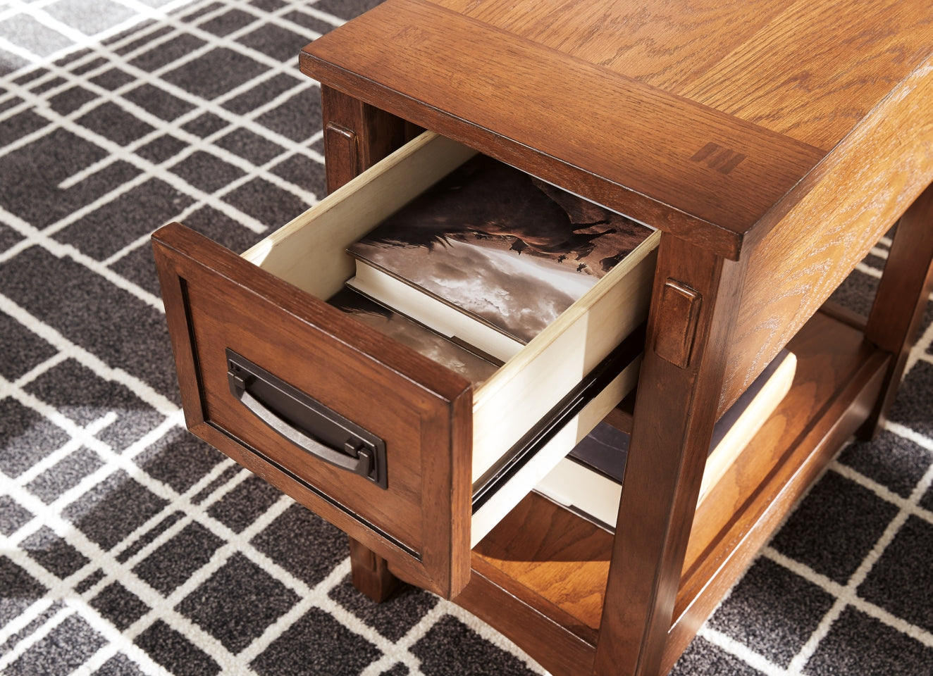 Breegin Chairside End Table - T007-319