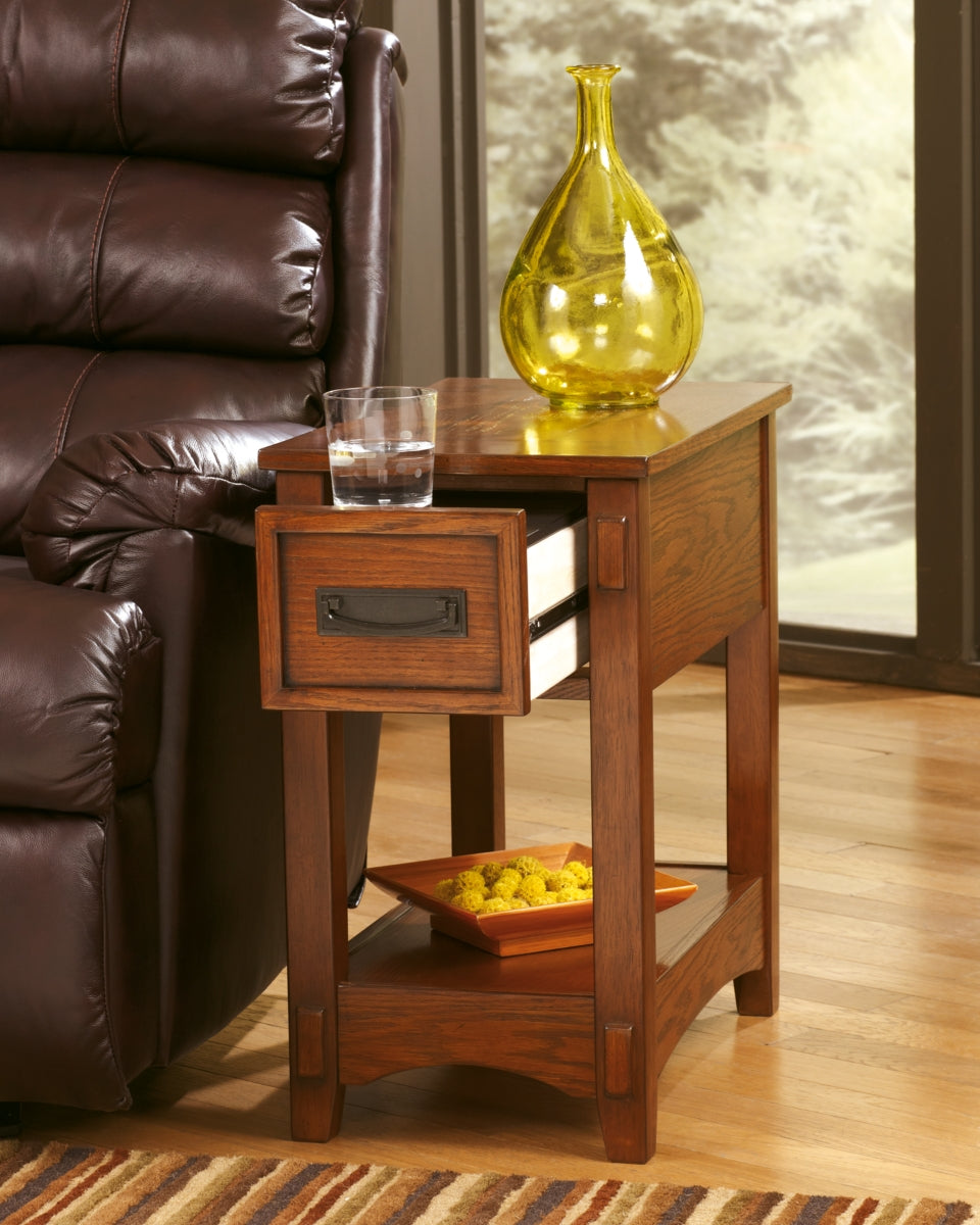 Breegin Chairside End Table - T007-319