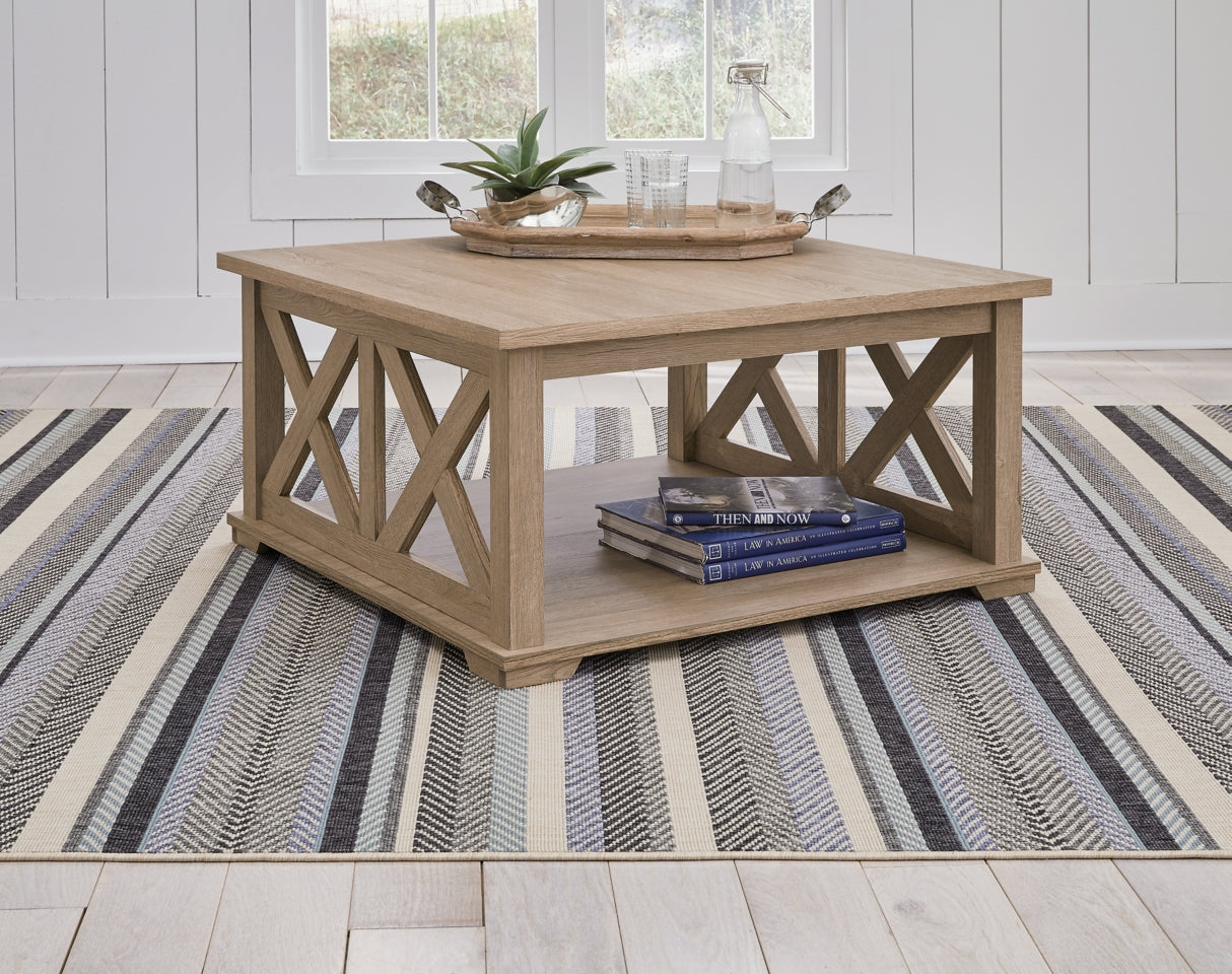 Elmferd Coffee Table with 1 End Table