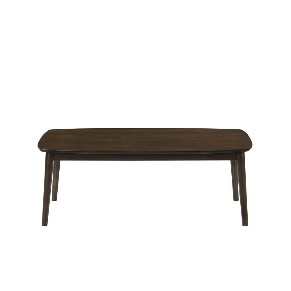 FELIX COFFEE TABLE & 2 END TABLE SET-DARK WALNUT