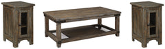 Danell Ridge Coffee Table with 2 End Tables - PKG008584