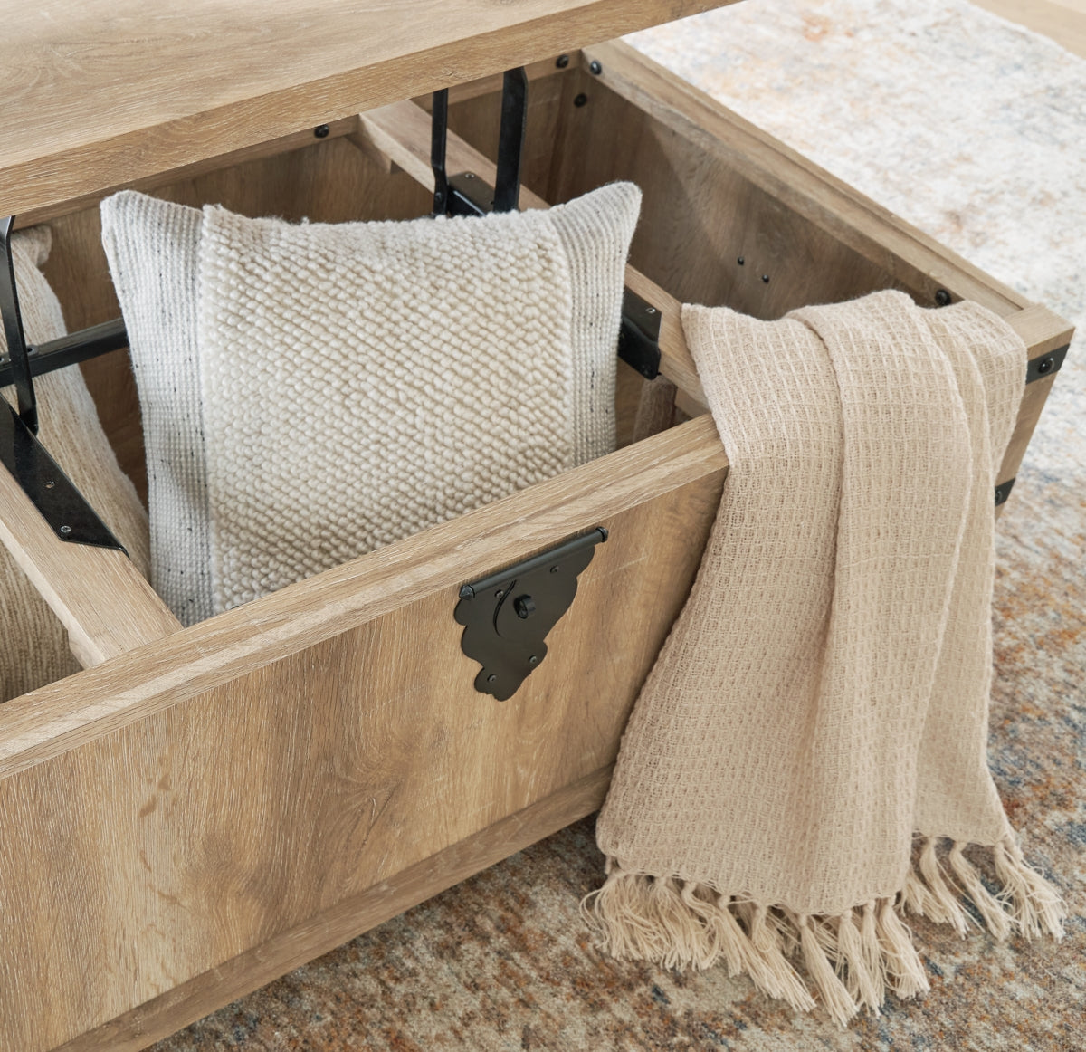 Calaboro Coffee Table with 2 End Tables