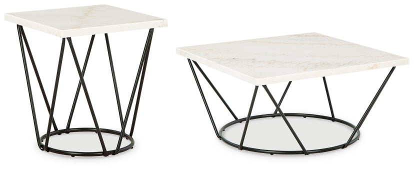 Vancent Coffee Table with 1 End Table