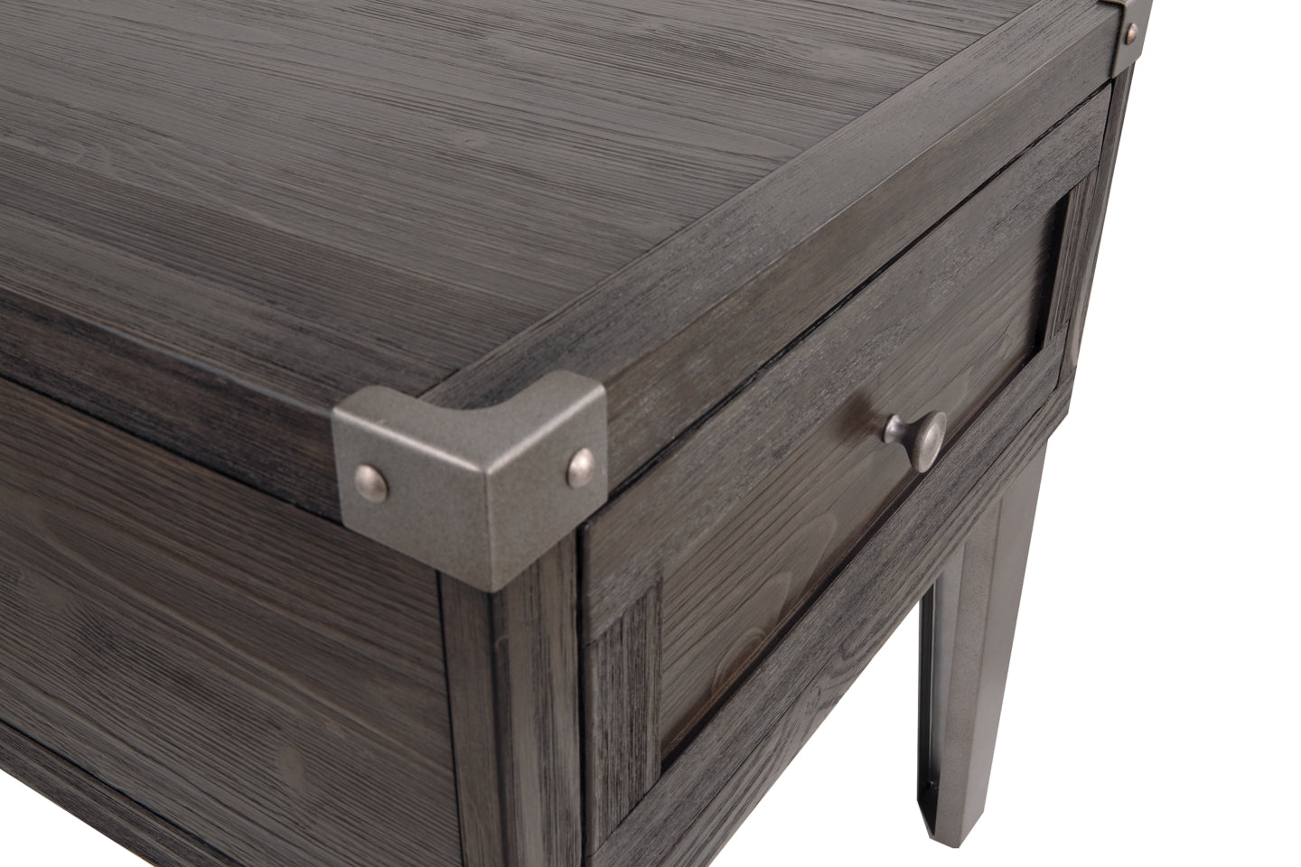 Todoe End Table with USB Ports & Outlets - The Bargain Furniture