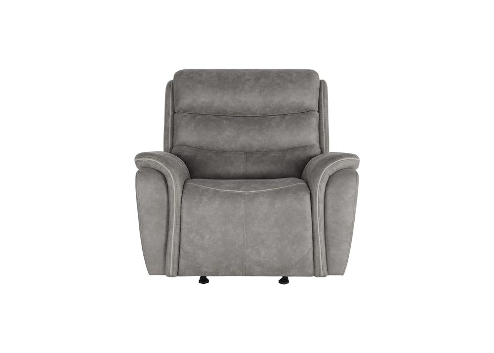 KAMARI GLIDER RECLINER-GRAY
