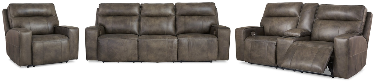 Game Plan Sofa, Loveseat and Recliner