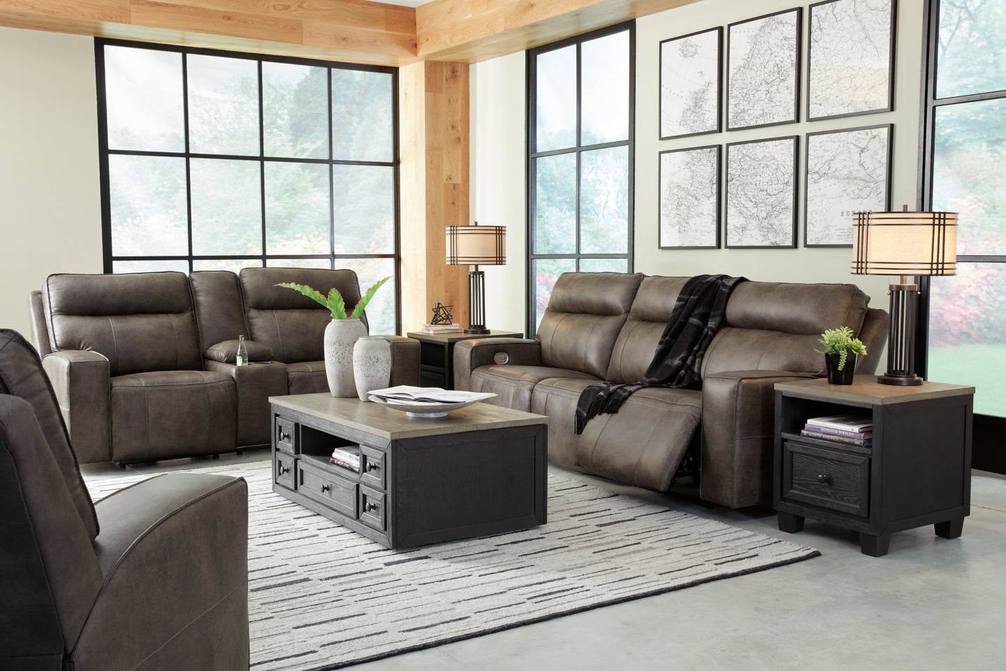 Game Plan Sofa, Loveseat and Recliner