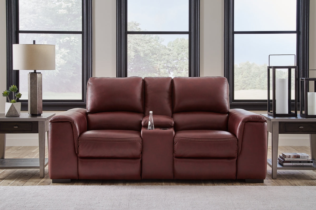 Alessandro Power Reclining Loveseat with Console