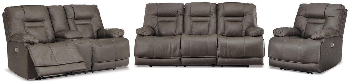 Wurstrow Sofa, Loveseat and Recliner