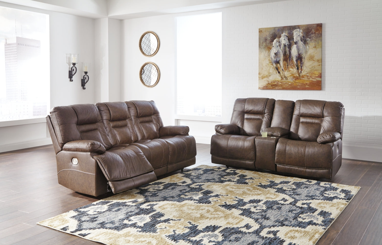 Wurstrow Power Reclining Loveseat