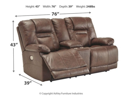 Wurstrow Power Reclining Loveseat