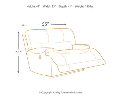 McCaskill Oversized Recliner - The Bargain Furniture