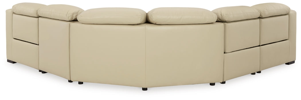 Center Line 5-Piece Sectional with Recliner