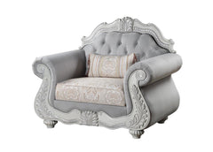 CAMBRIA HILLS CHAIR CUSHION & FRAME, ARMS, AND THROW PILLOW