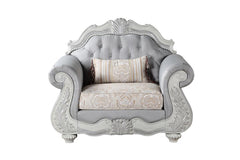 CAMBRIA HILLS CHAIR CUSHION & FRAME, ARMS, AND THROW PILLOW