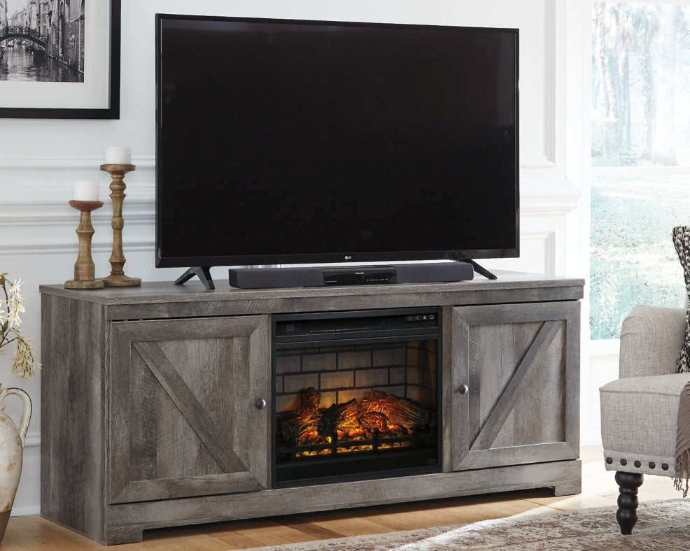 Wynnlow 63" TV Stand with Electric Fireplace - W440W9