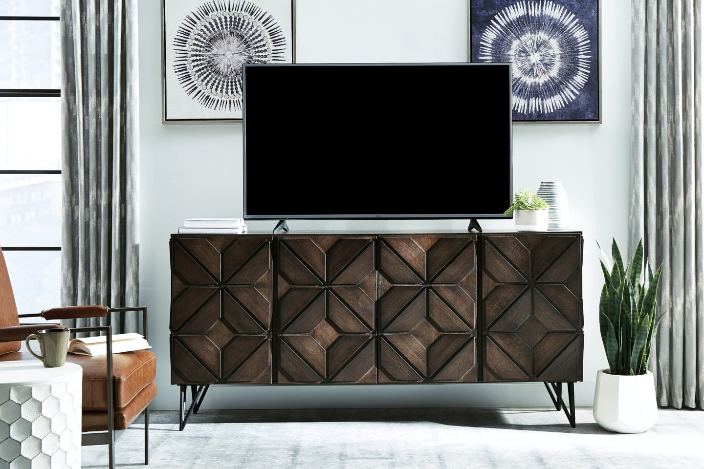 Chasinfield 72" TV Stand - The Bargain Furniture