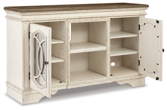 Realyn 62" TV Stand - The Bargain Furniture