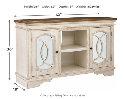 Realyn 62" TV Stand - The Bargain Furniture