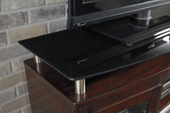 Chanceen 60" TV Stand with Electric Fireplace - W757W4