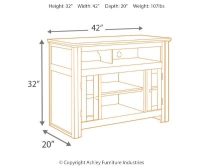 Harpan 42" TV Stand - The Bargain Furniture