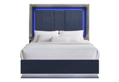 AVON - KING BED WITH LED, QUEEN BED WITH LED