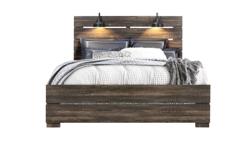 LINWOOD - BOOKCASE TWIN BED, FULL BED WITH LAMPS, KING BED WITH LAMPS, QUEEN BED WITH LAMPS, FULL BED WITH LAMPS, KING BED WITH LAMPS, QUEEN BED WITH LAMPS