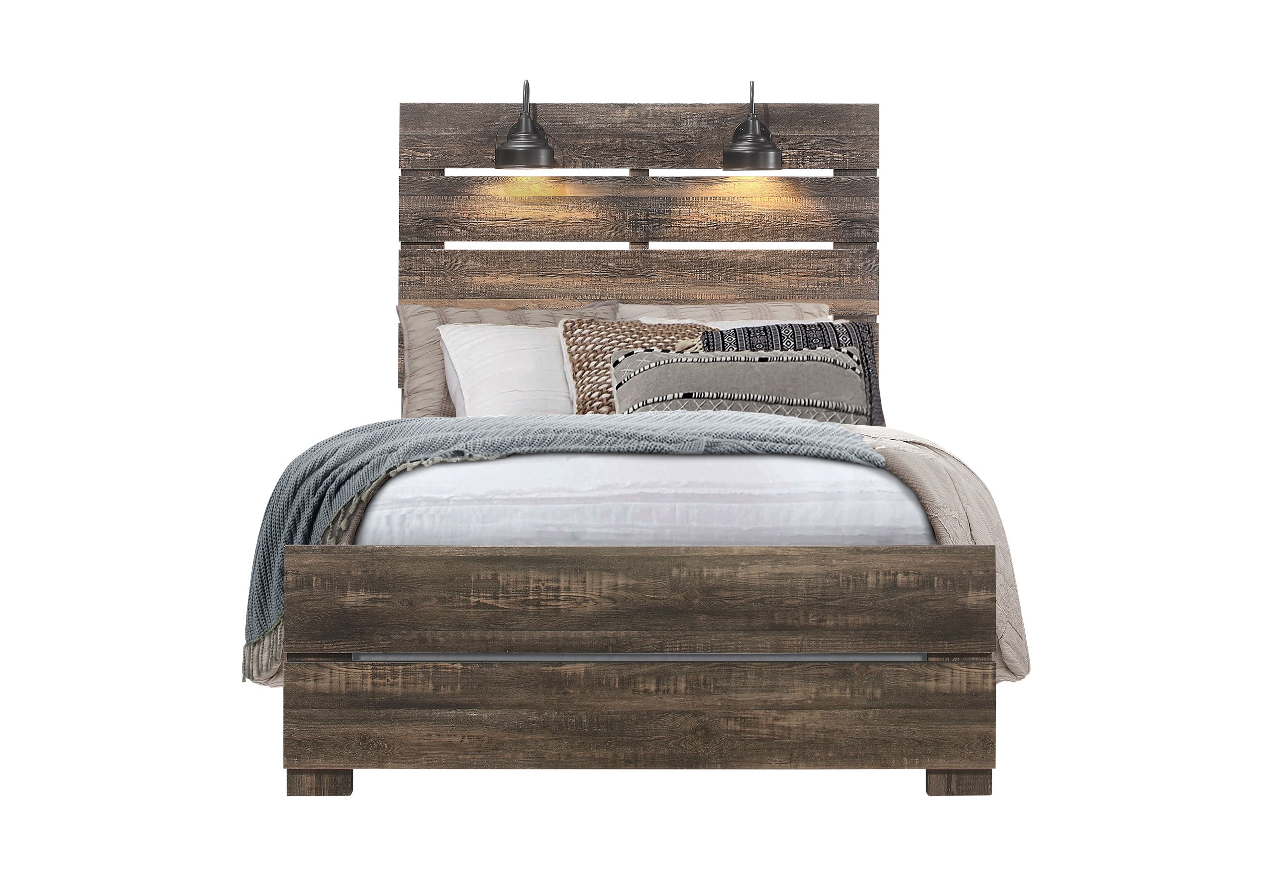 LINWOOD - BOOKCASE TWIN BED, FULL BED WITH LAMPS, KING BED WITH LAMPS, QUEEN BED WITH LAMPS, FULL BED WITH LAMPS, KING BED WITH LAMPS, QUEEN BED WITH LAMPS