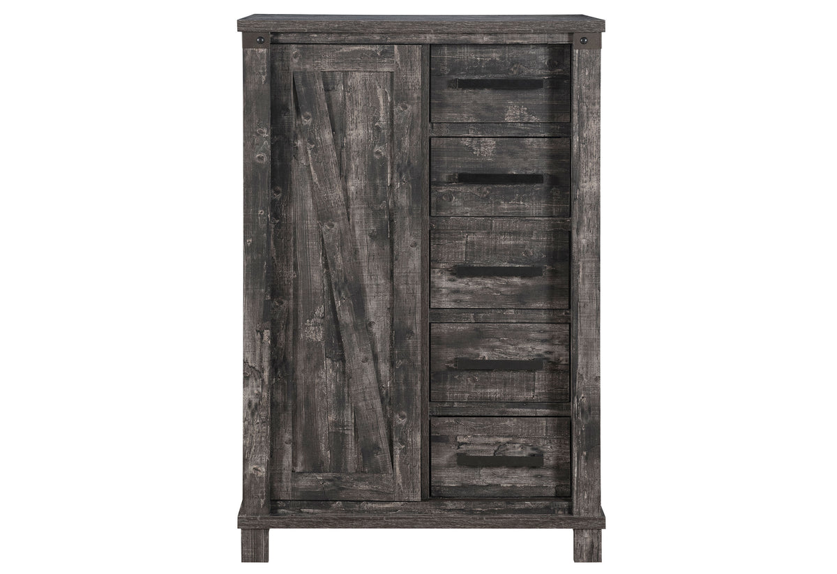 ARLO - CHEST WITH SLIDING BARN DOOR